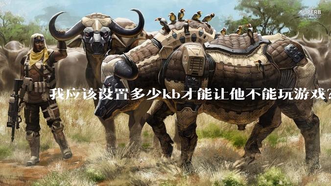 我应该设置多少kb才能让他不能玩游戏？